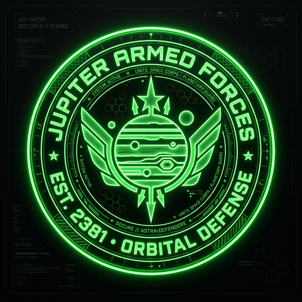 Jupiter Armed Forces Seal